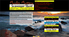 Desktop Screenshot of murdermysteryscavengerhunt.com